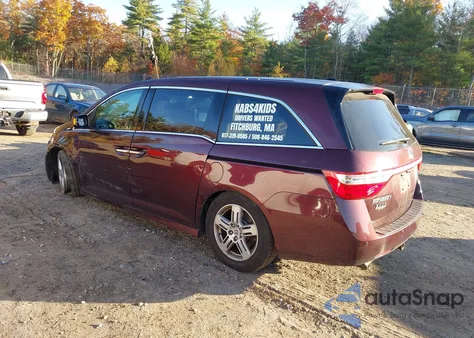 2012 Honda Odyssey Touring/Touring Elite from USA, damaged, VIN 5FNRL5H9XCB067841